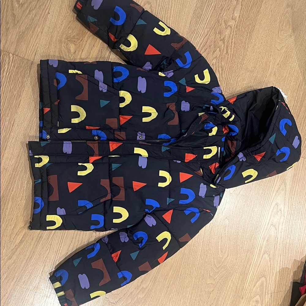 Bobo Choses Multicolor Geometric Kids Puffer Jacket